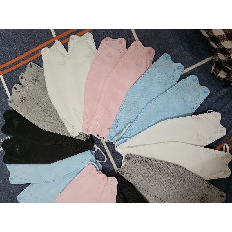 Sỉ 10 gói = 100 chiếc khẩu trang kf94 Duy Quân