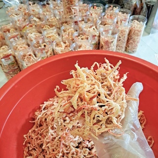 Mực Xé Sợi Hấp Nước Dừa