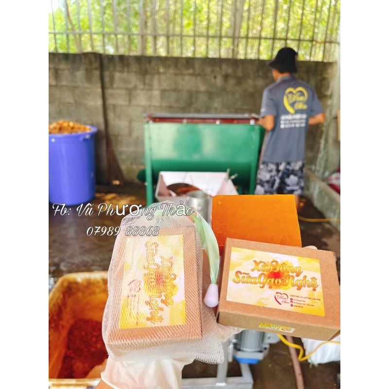 XÀ PHÒNG SỮA GẠO NGHỆ HANDMADE MẸ SHIN | BigBuy360 - bigbuy360.vn