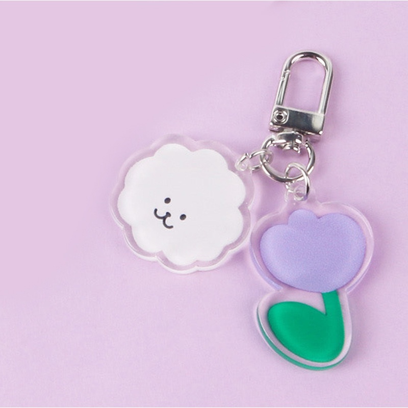 Móc Chìa Khóa Kiểu Dáng Hoạt Hình Dễ Thương
