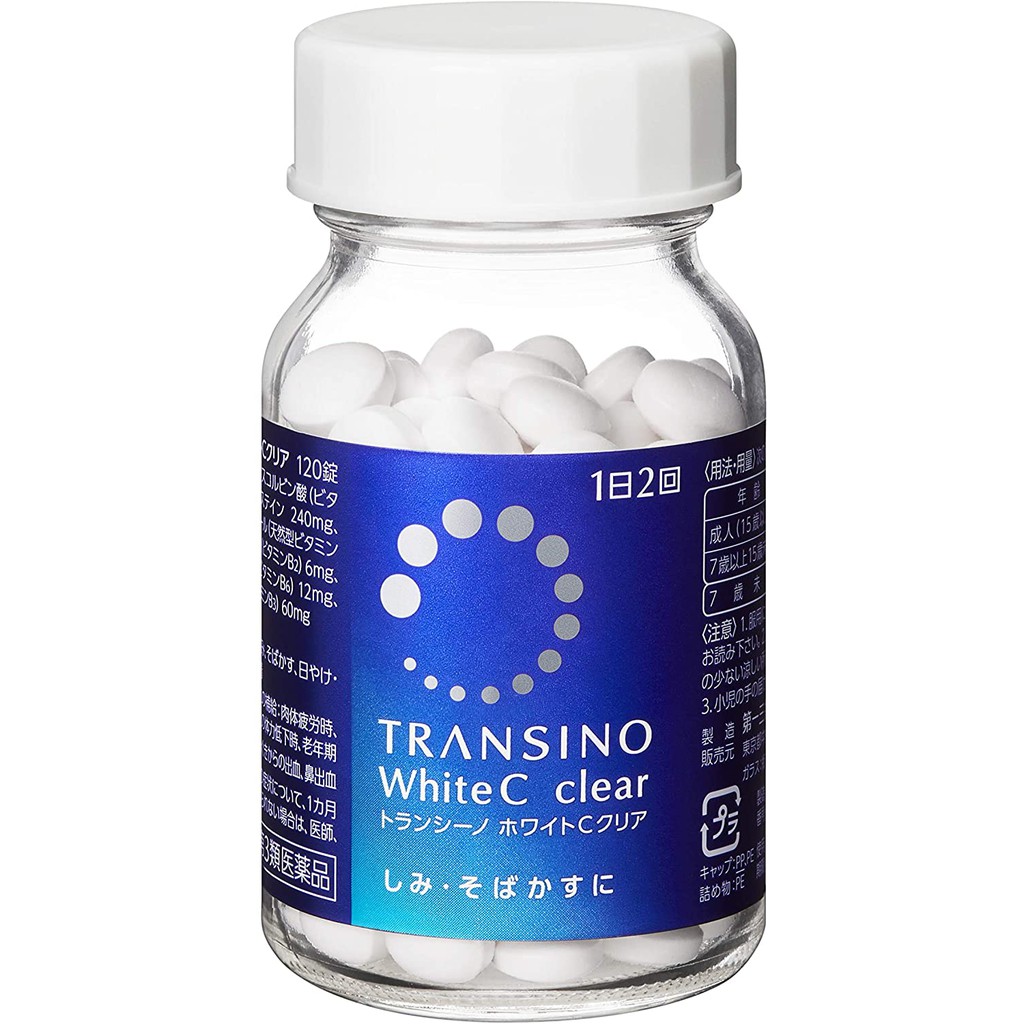 VIÊN UỐNG TRẮNG DA GIẢM NÁM TRANSINO WHITE C NỘI ĐỊA NHẬT (HỘP 120 VIÊN) | BigBuy360 - bigbuy360.vn