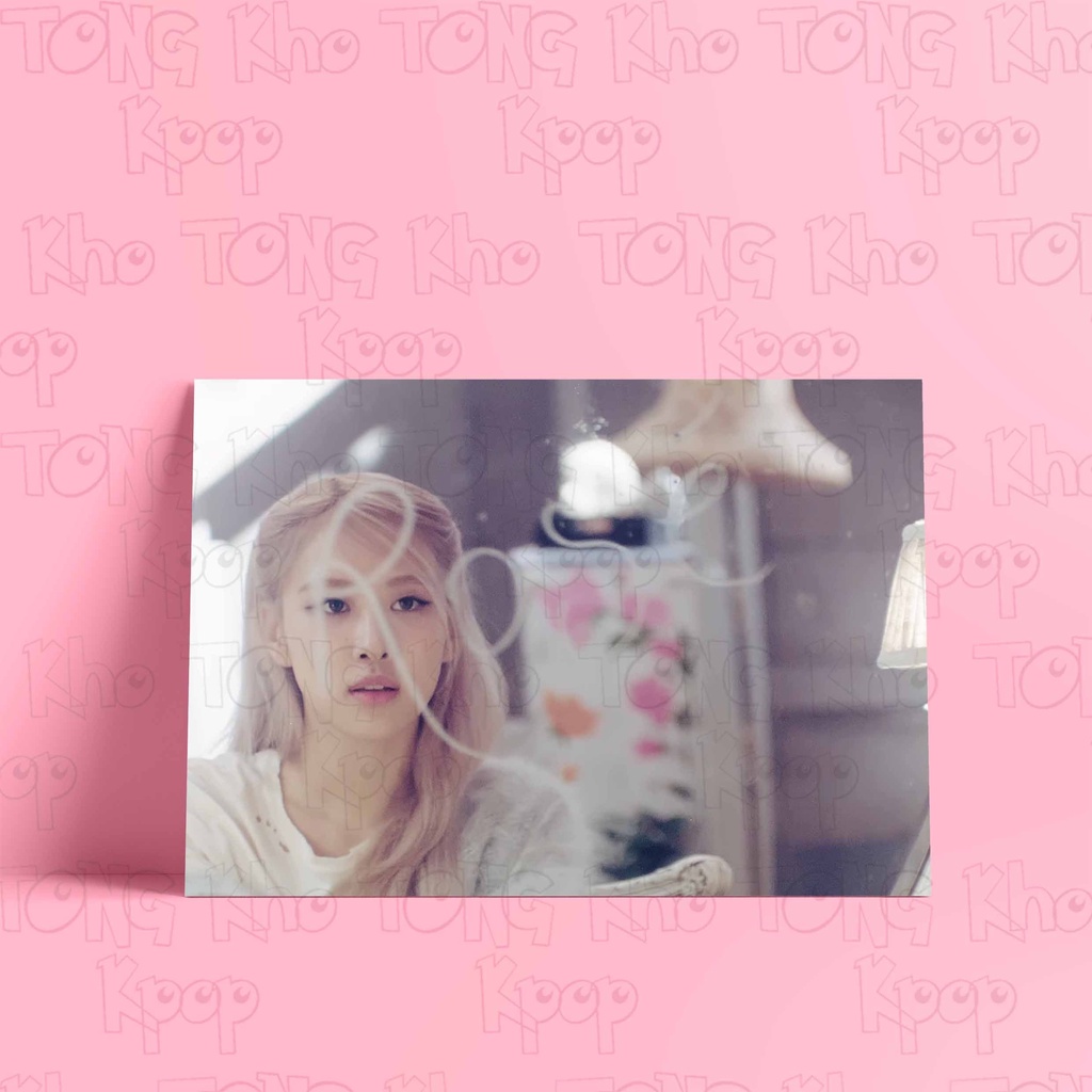 Tấm Poster cao cấp giấy 260gsm in hình ROSÉ  SINGLE ALBUM ảnh đẹp idol Kpop