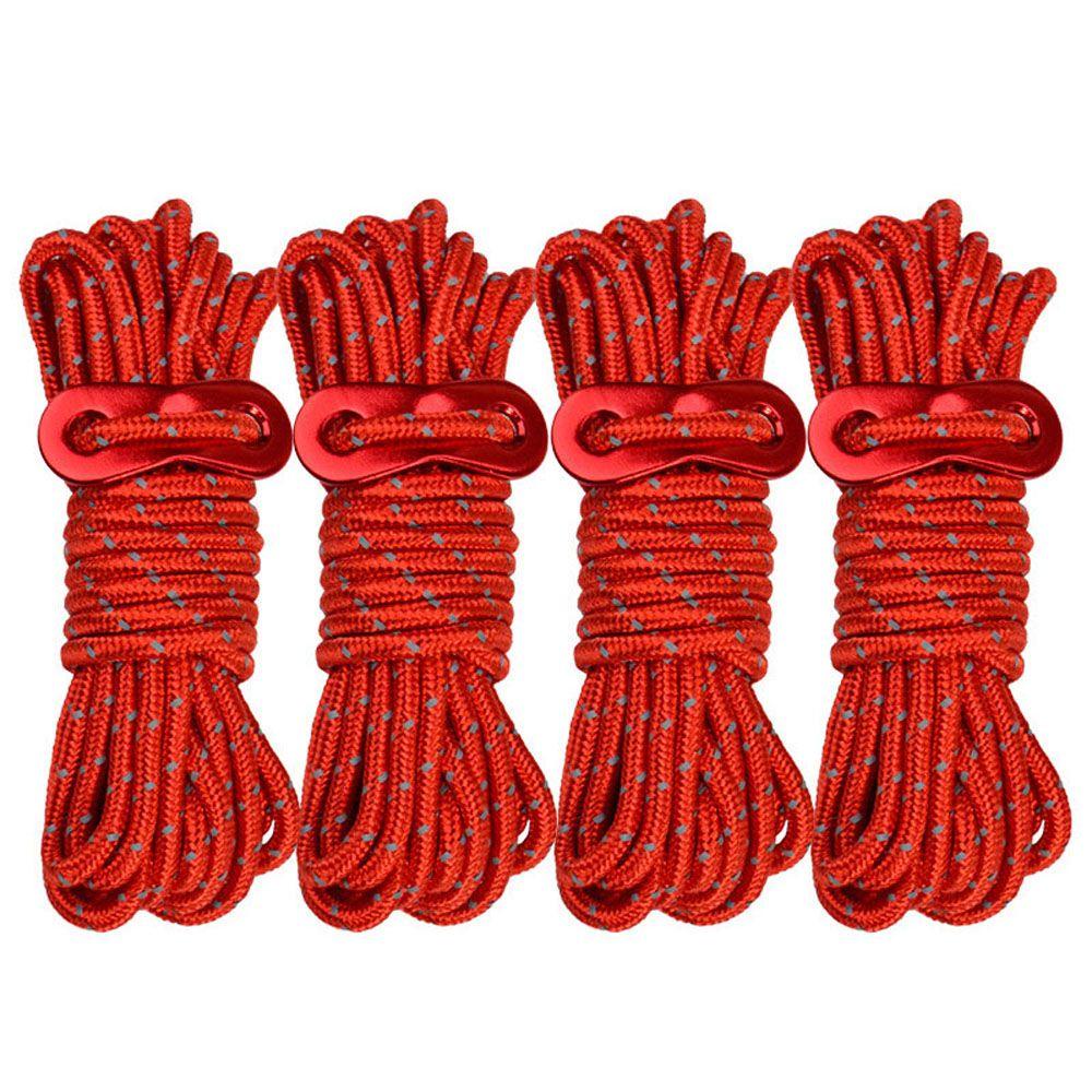 Cuộn Dây Thừng Cắm Trại Bằng Polypropylene Phản Quang