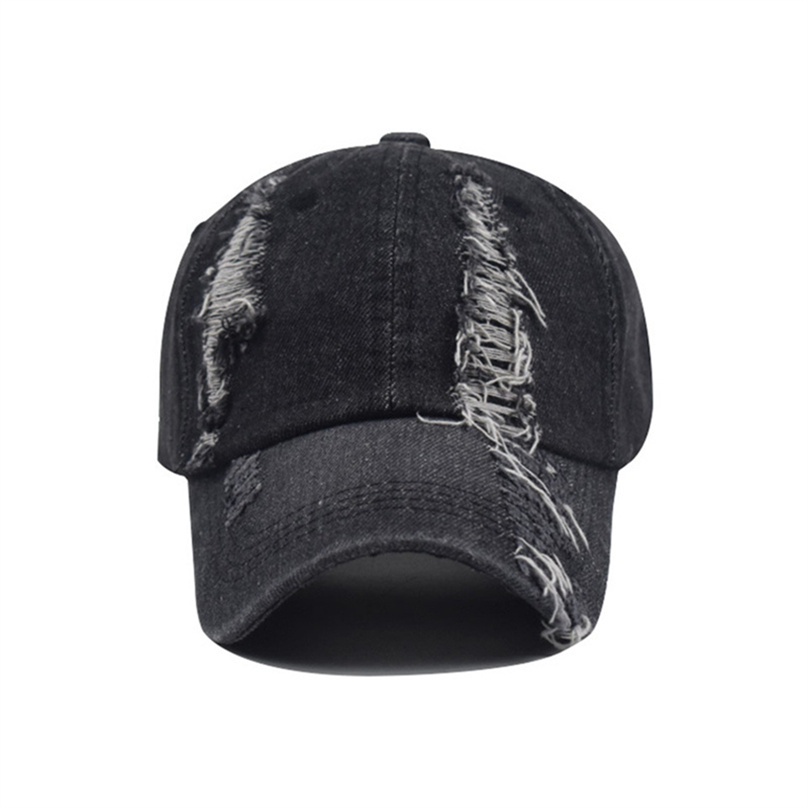 Mũ Lưỡi Trai Denim Phong Cách Vintage Thời Trang Mùa Hè