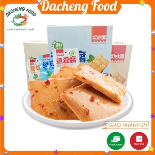 Combo 20 chả cá đậu phụ cay Hồn Nam loại chay đồ ăn vặt Sài Gòn vừa ngon vừa rẻ | Dacheng Food