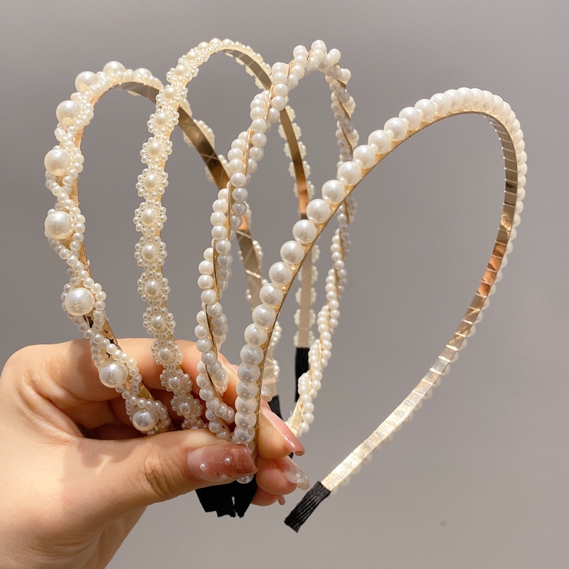 Bộ 2/3 Kẹp Tóc Đính Ngọc Trai Nhân Tạo Phong Cách Retro 2022 Dễ Phối Đồ