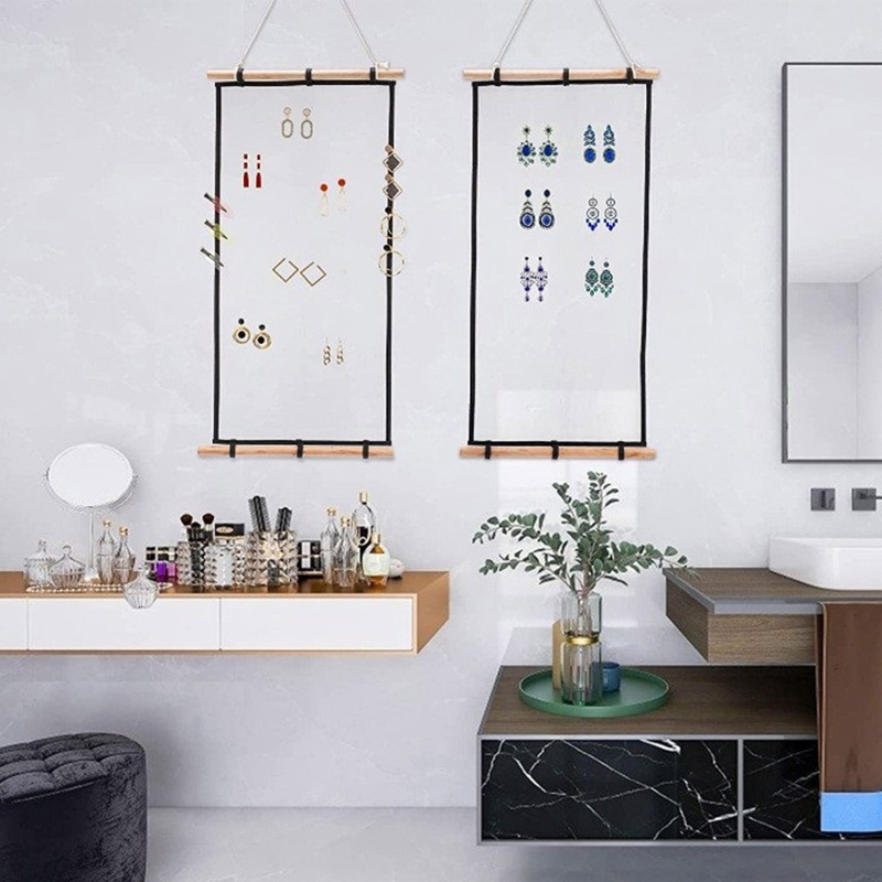 Giá Đỡ Trưng Bày Bông Tai Gắn Tường Tiện Lợi