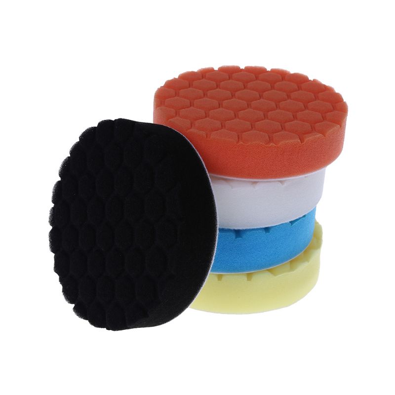 Bộ Dụng Cụ Đánh Bóng Bánh Xe Hơi Kèm 5 / 5 Đầu Nối Tiện Dụng