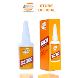 Keo dán X2000 đa năng dung tích 50ml, keo nước X2000 khả năng dán các vật liệu trong nhà như giày dép vải nhựa an toàn