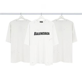 Áo Thun Cotton Tay Ngắn In Họa Tiết BB Torn Thời Trang Dành Cho Nam Nữ