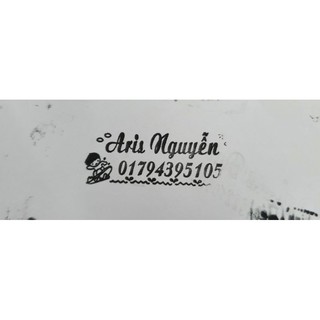 CON DẤU TÊN (DẤU+1 LỌ MỰC)