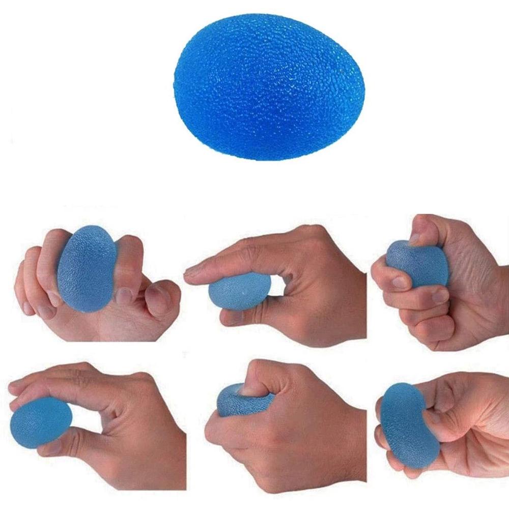 Quả Trứng Silica Gel Luyện Tập Cơ Ngón Tay Giảm Căng Thẳng