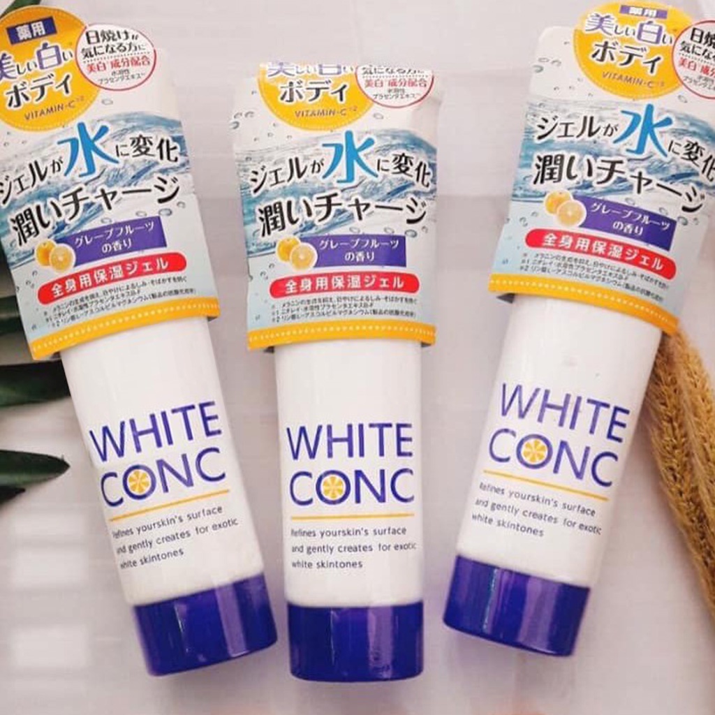 Kem Dưỡng Trắng Da Body White Conc Watery Cream 90g