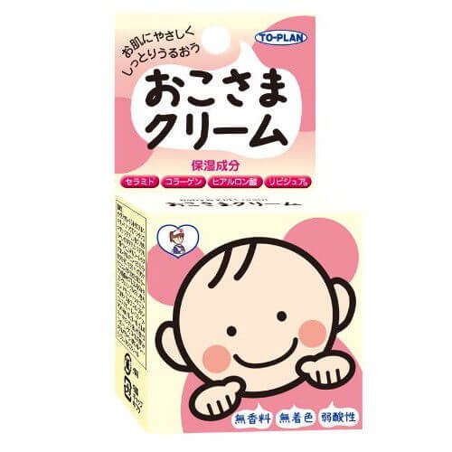 Kem bôi nẻ da kho Okosama toplan giữ ẩm chống nứt nẻ cho da trẻ em
