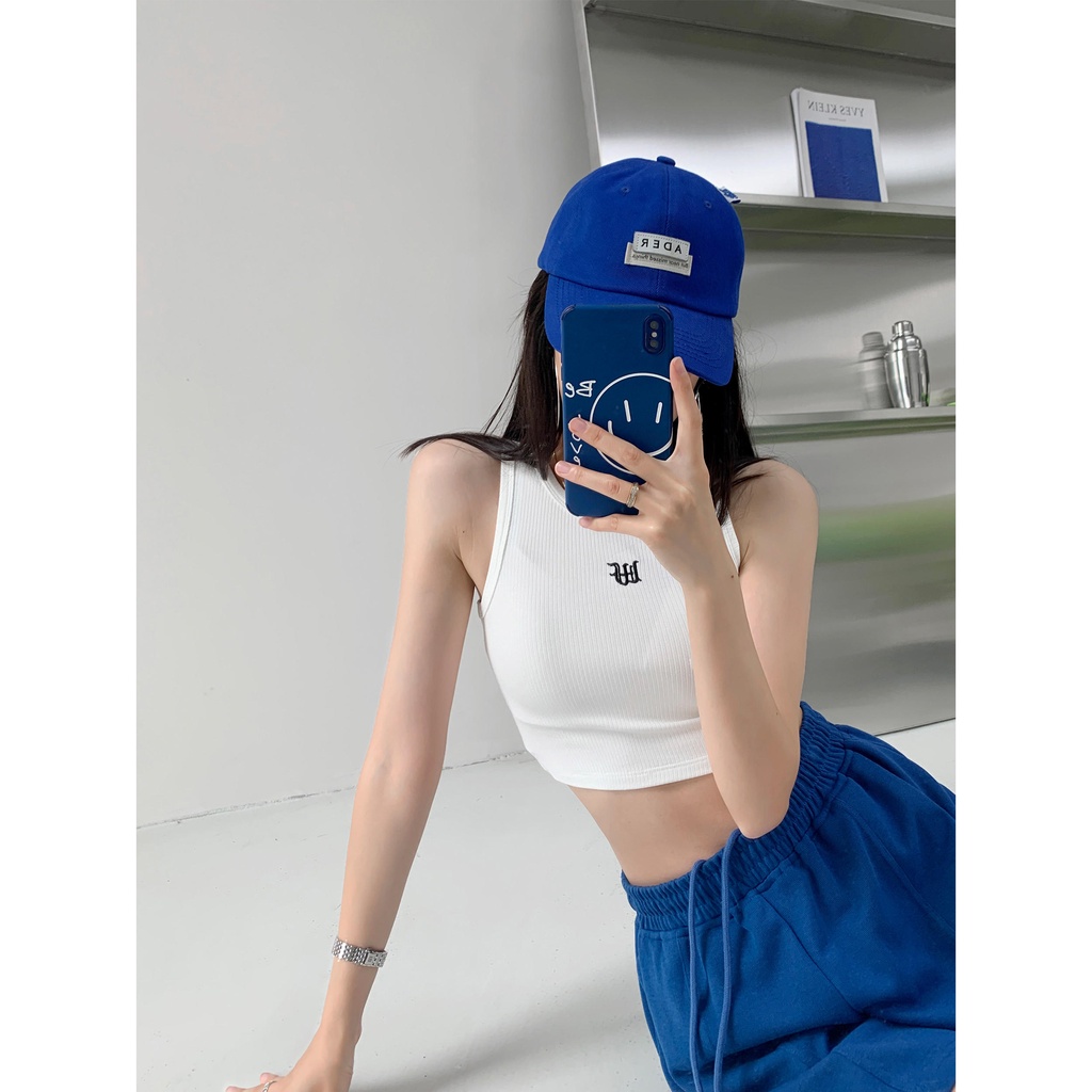 Áo hai dây màu sắc đơn giản thời trang dành cho nữ