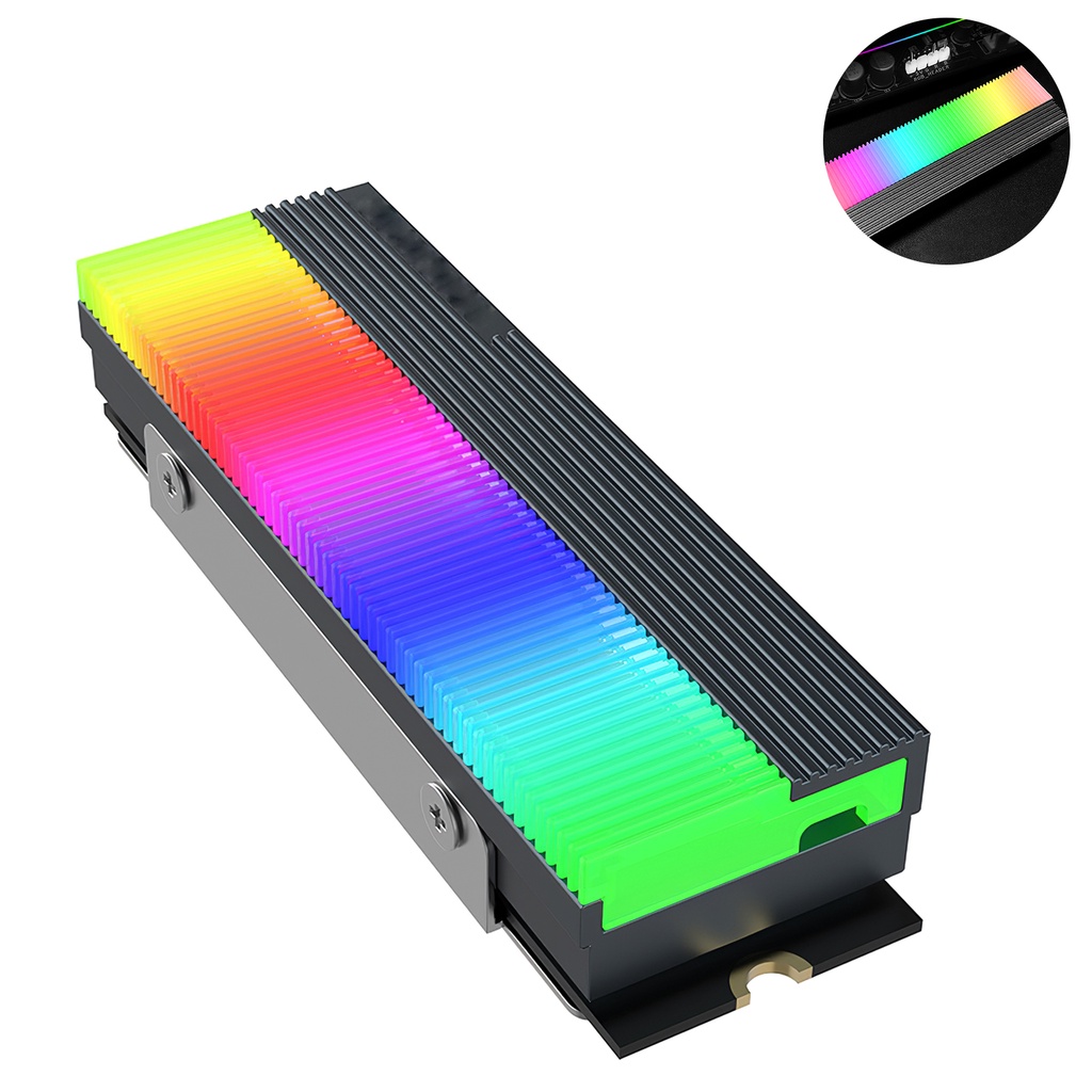 Hard Disk Heat Sink 5V 3 Pin Solid State Drive Radiator Efficient Hard Drive Cooler Vest SSD Heatsink Thermal Pads ELEN | BigBuy360 - bigbuy360.vn