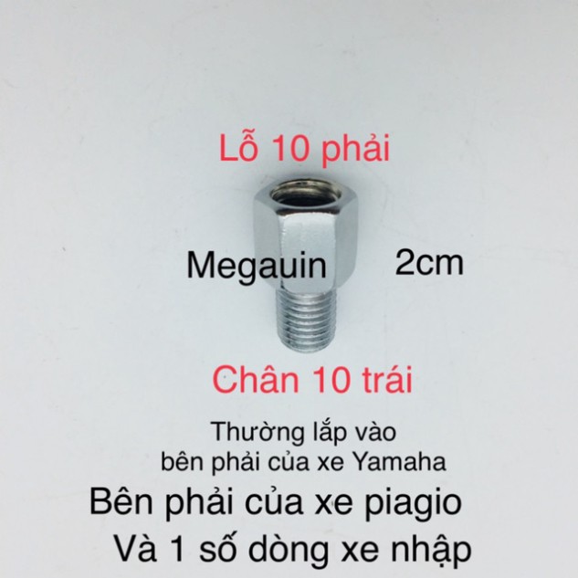 Ốc chuyển ren chân gương kiếng - ốc nâng chân gương