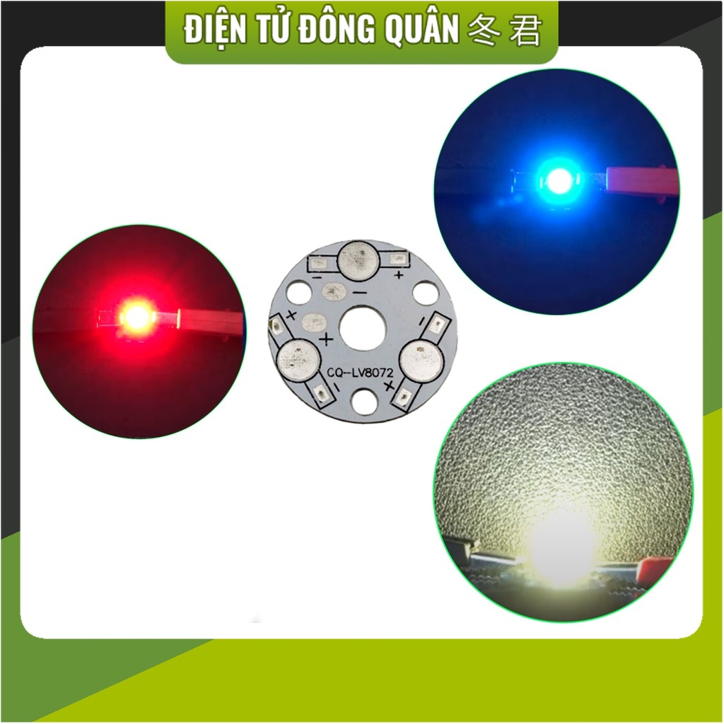 Led siêu sáng 3W Đỏ | Xanh Dương | Trắng ấm các loại