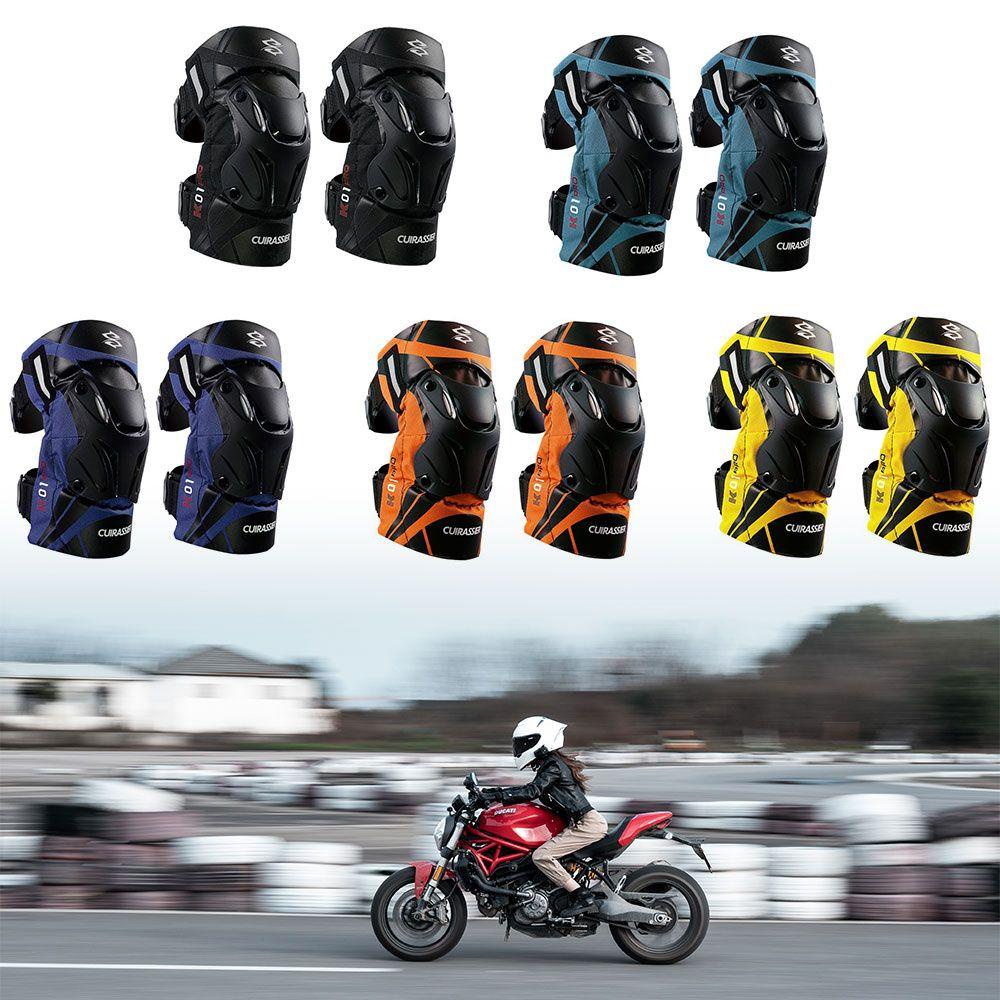 MYRONGVN Set 2 Đệm Bảo Vệ Đầu Gối Chống Ngã Phản Quang An Toàn Khi Đi Xe Máy