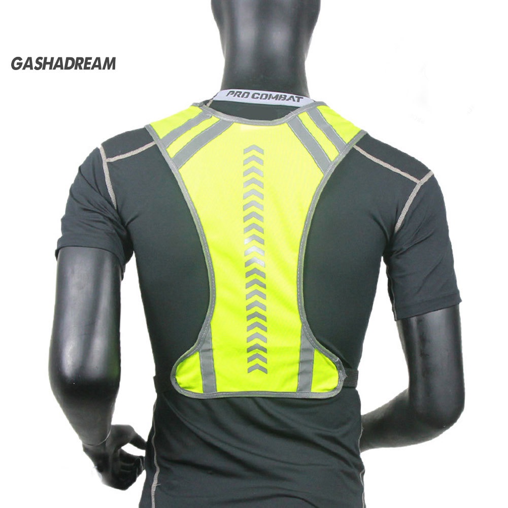 Áo Khoác Phản Quang An Toàn Khi Chạy Bộ Ban Đêm Cho Nam Nữ