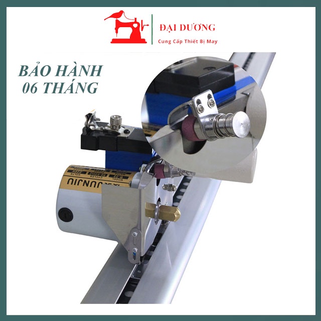 Máy cắt vải đầu bàn đồng hồ nhỏ longwei