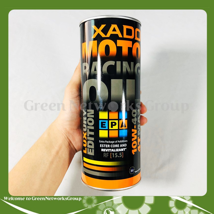 Dầu nhớt Xado Moto Luxury Racing 10w40 1L Greennetworks