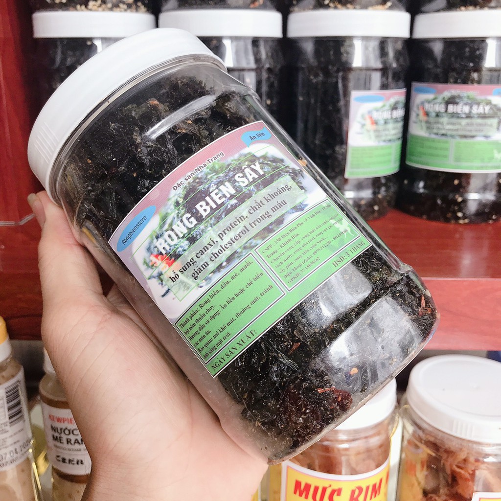 Combo 2 hũ Rong Biển Sấy Mè Tuệ Tâm (Mỗi hũ 100gr) - Ăn Liền, ăn chay ăn mặn đều dùng được - Rong Biển Sấy Giòn | BigBuy360 - bigbuy360.vn
