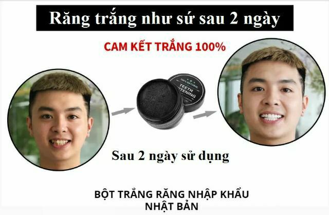 Bột trắng răng than tre hoạt tính