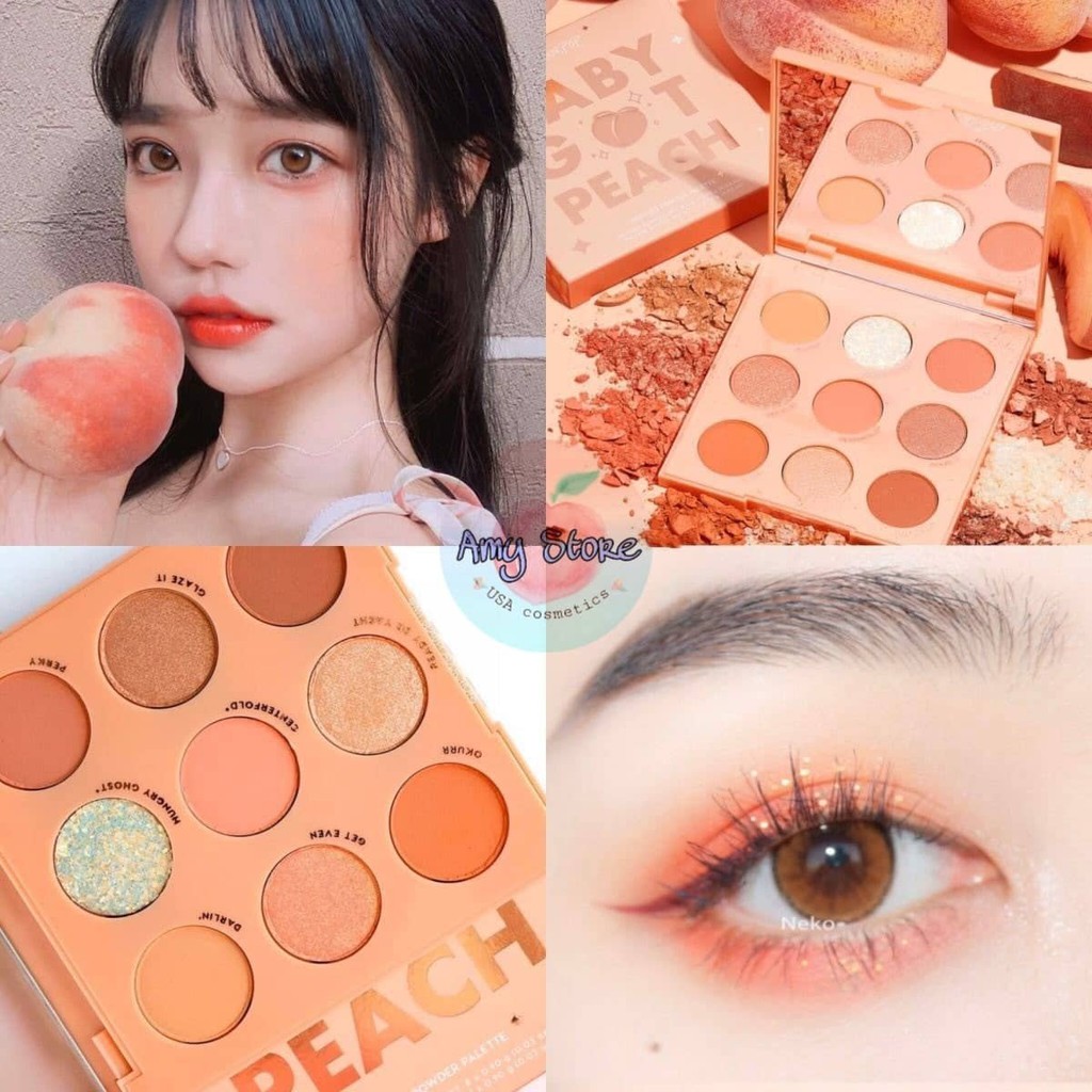 Bảng mắt Colourpop 9 ô Baby Got Peach