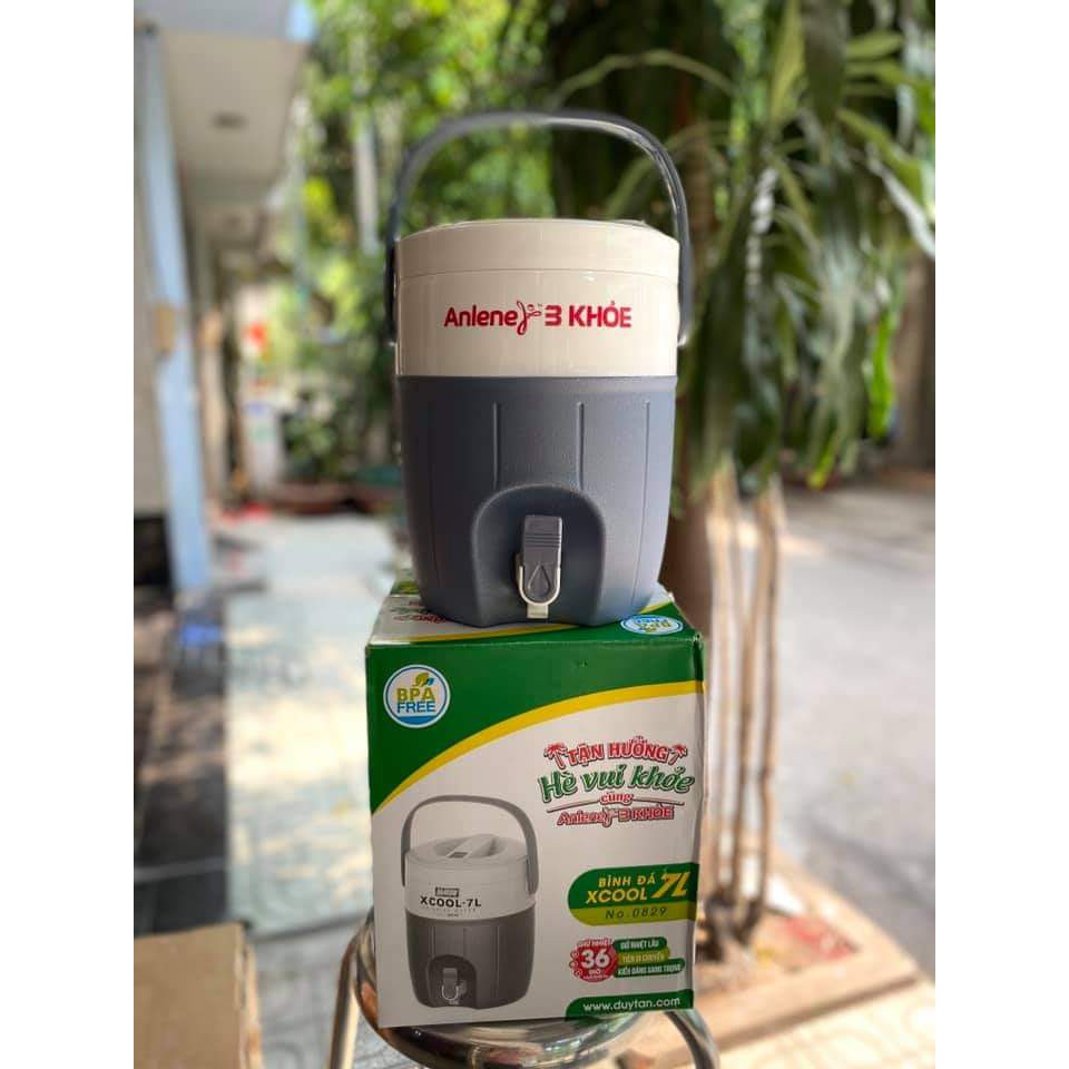Bình đá giữ nhiệt XCOOL Duy Tân 7 lít quà tặng từ Anlene