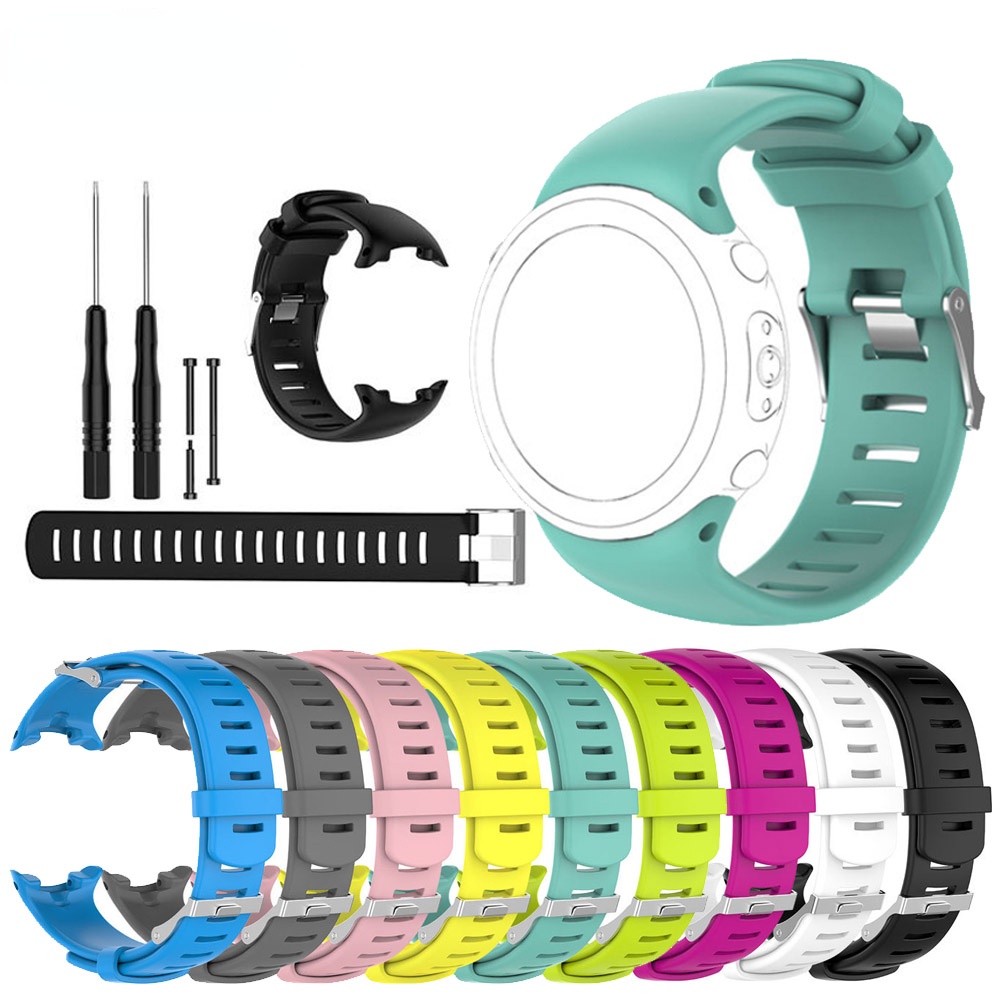 Dây Đeo Silicone Thay Thế Cho Đồng Hồ Thông Minh Suunto D4 D4i Novo