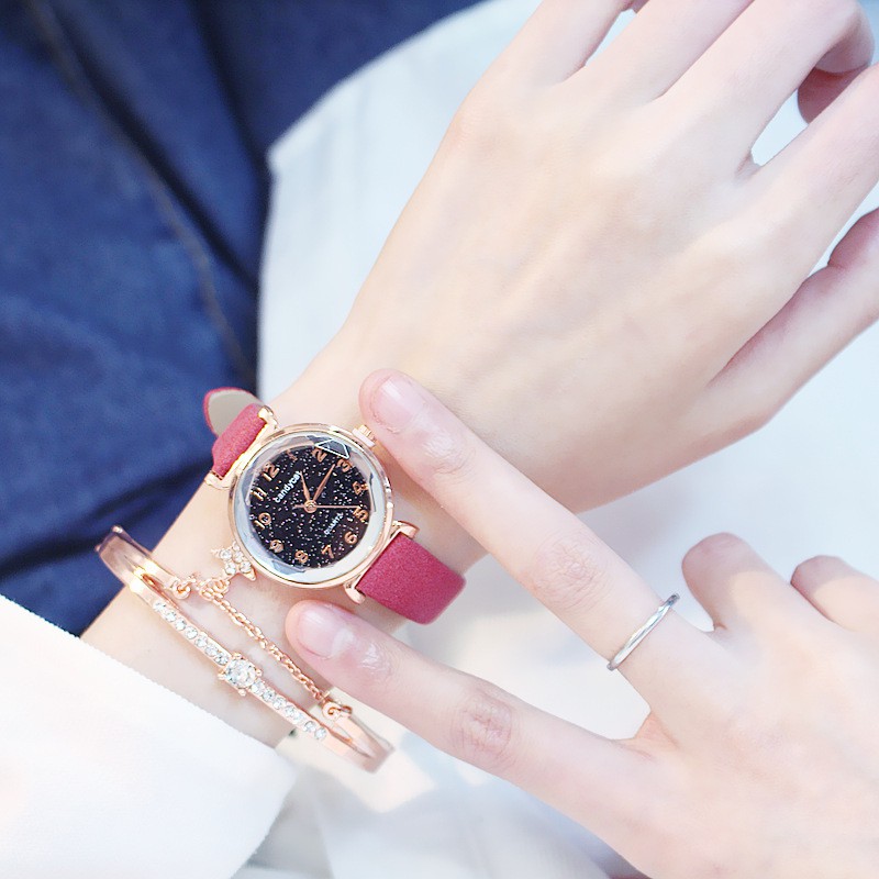 Đồng hồ nữ thời trang Cadycat C010 dây da mềm, mặt tròn số nhỏ xinh,xắn, phù hợp bạn tay nhỏ | BigBuy360 - bigbuy360.vn