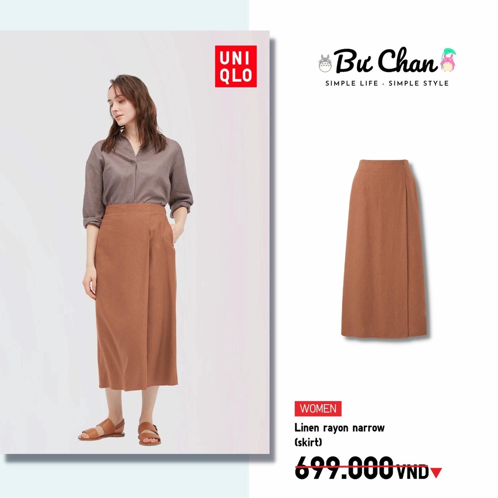 Chân Váy UNIQLO JAPAN Rayon - 433283