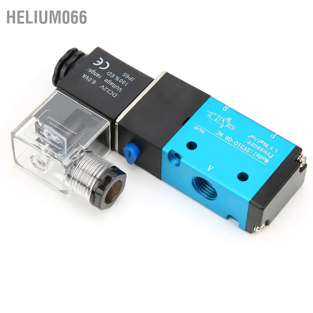 Van điện từ 5 chiều 2 vị trí PT / 4in 1.2MPa 170Psi IP65 Helium066 3V210-08 chuyên dụng