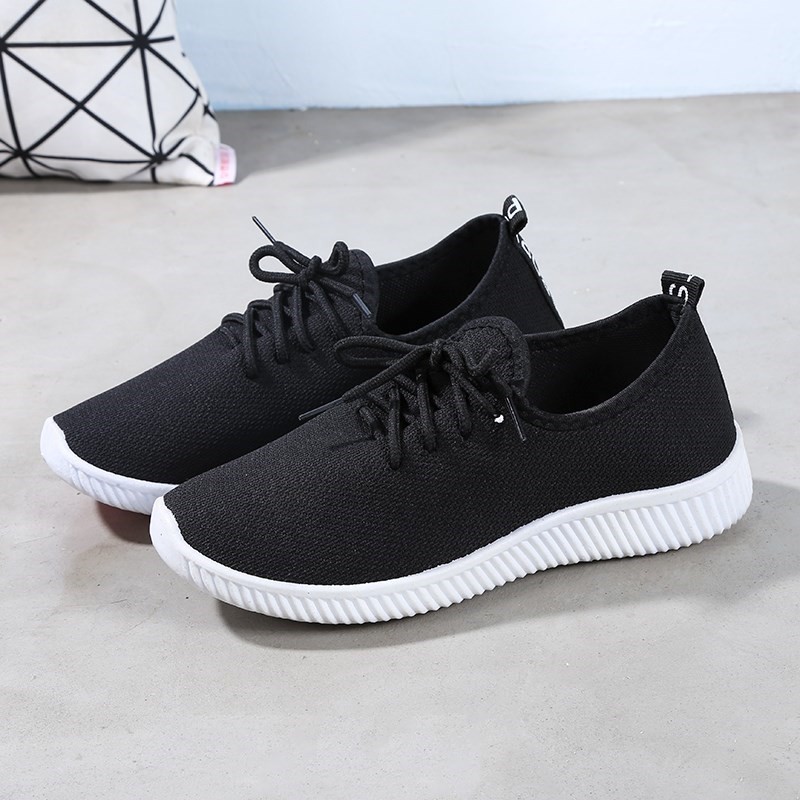 Giày thể thao vải quảng châu siêu êm Giày sneaker nữ shop donghogiare88