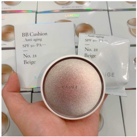 [CHÍNH HÃNG] Kem Nền Đa Năng Ngăn Ngừa Lão Hóa LANEIGE BB Cushion Anti-aging SPF 50+ PA+++ No.21 | BigBuy360 - bigbuy360.vn