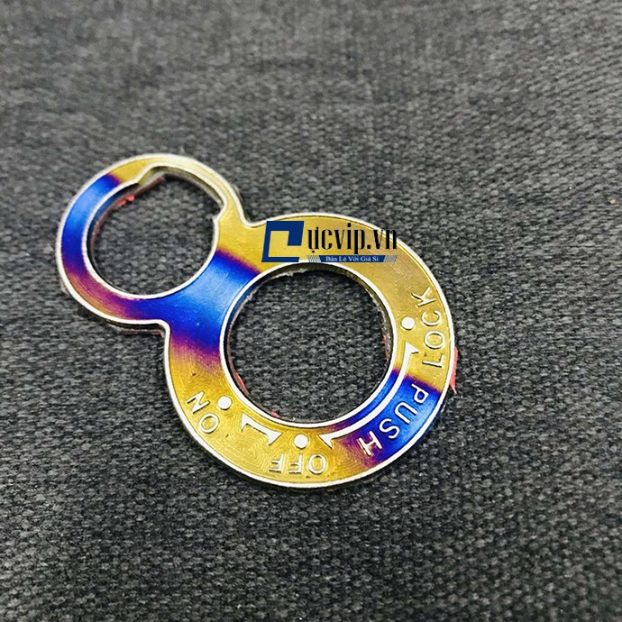 Raider, Satria -Tem Dán Ổ Khóa Titanium