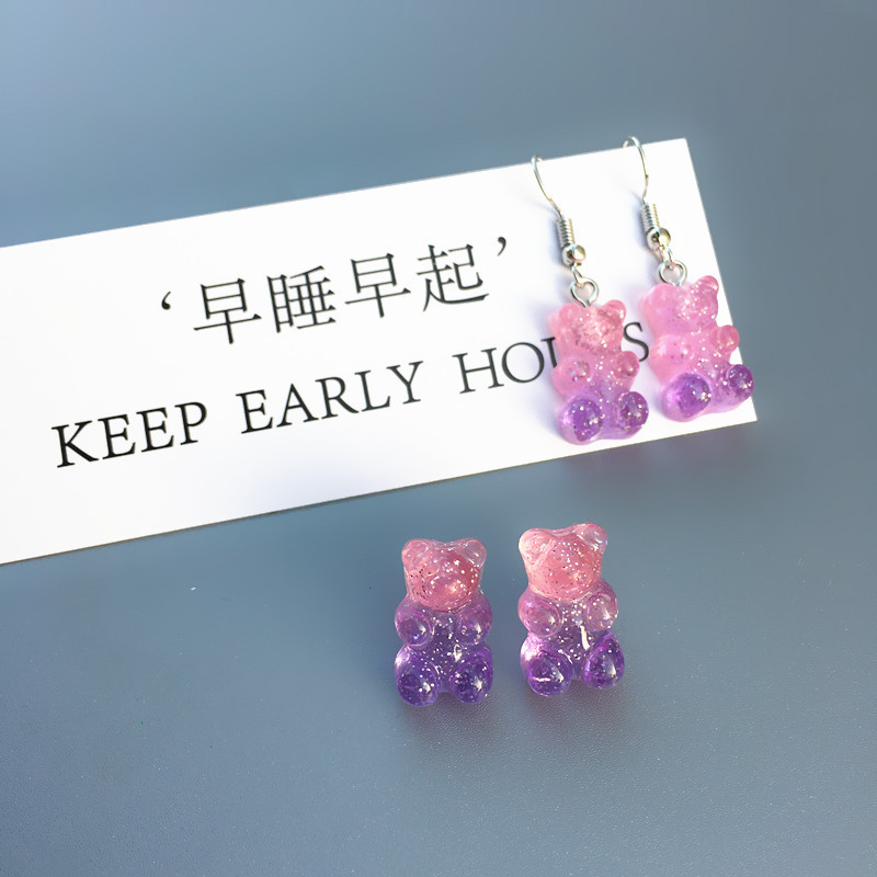 Khuyên Tai Hình Gấu Xinh Xắn Dành Cho Nữ