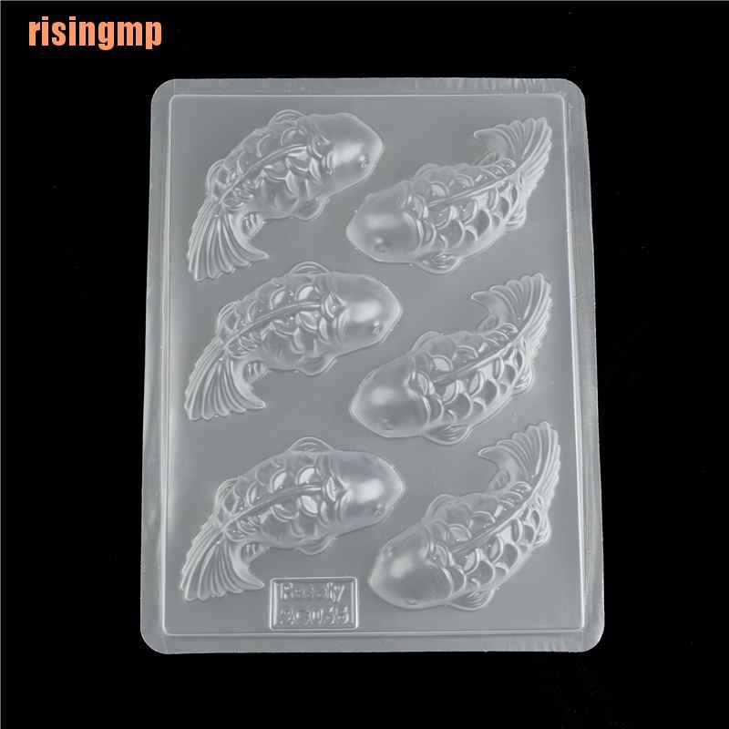 Khuôn Làm Bánh Chất Liệu Silicone Hình Cá Chép 3D Sáng Tạo