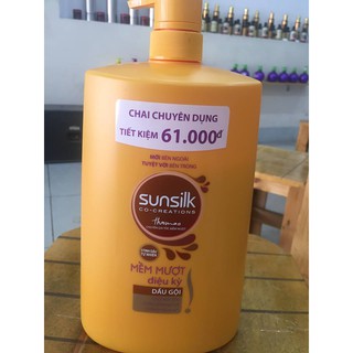 Dầu gội Sunsilk mềm mượt diệu kỳ 1400g