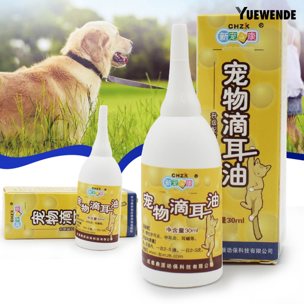 Dung dịch làm sạch tai khử mùi dành cho thú cưng 30ml