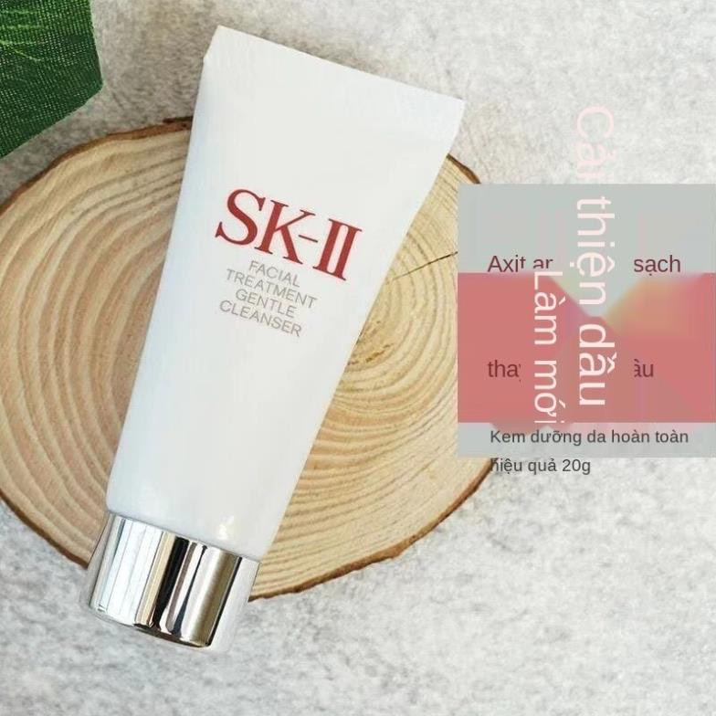 SK-II Sữa rửa mặt 20ml sữa rửa mặt dưỡng ẩm kiểm soát dầu loại bỏ mụn đầu đen - Hts.cosmetic | BigBuy360 - bigbuy360.vn