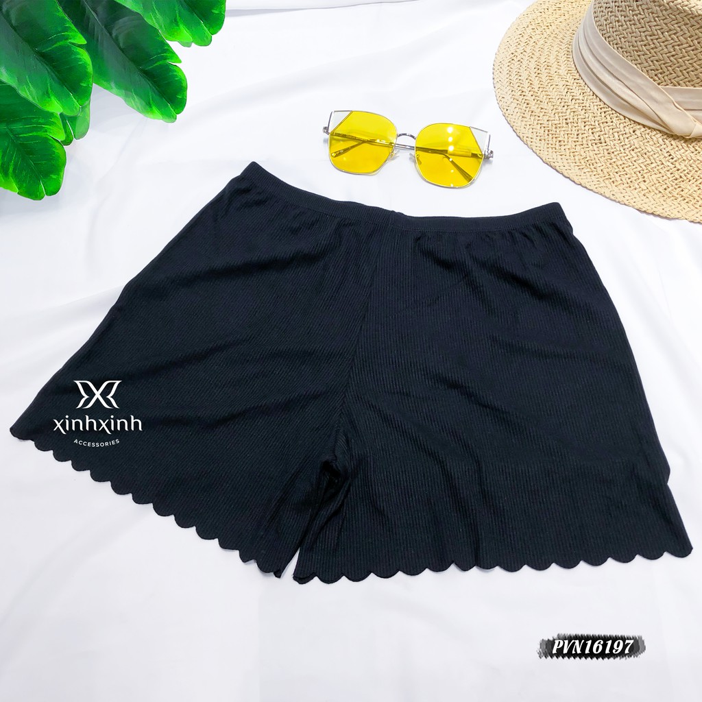 Quần mặc trong váy chất cotton mềm mịn, chân viền ren, viền lượn đẹp mắt - Xinh Xinh Accessories