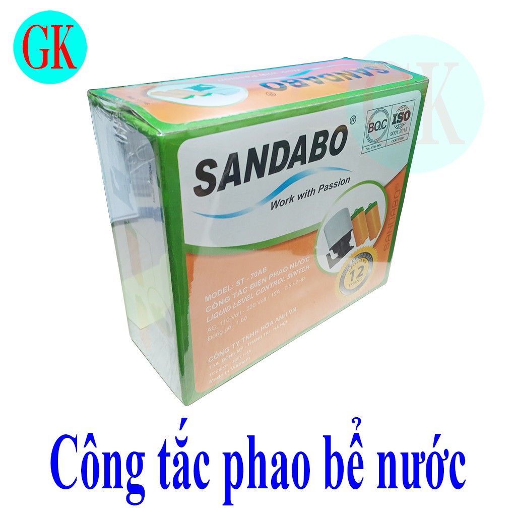 Công tắc điện phao bể nước ST-70AB