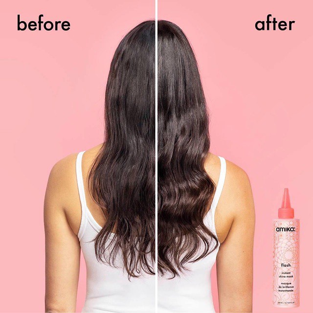 [Sample 20ml] Mặt Nạ Phục Hồi Tóc Khô Xơ Amika Flash Instant Shine Mask