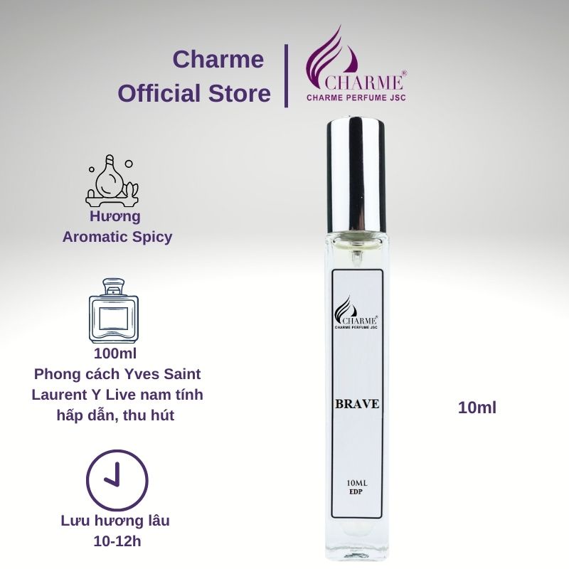 Nước hoa Charme Brave 10ml
