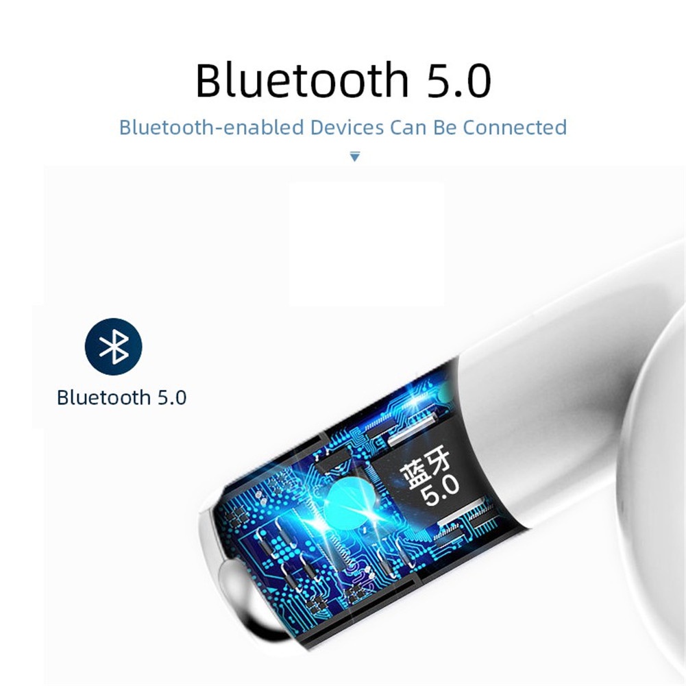 Chia sẻ: Tai nghe không dây bluetooth 5.0 Inpods 13 tích hợp pin sạc 220mah kèm phụ kiện