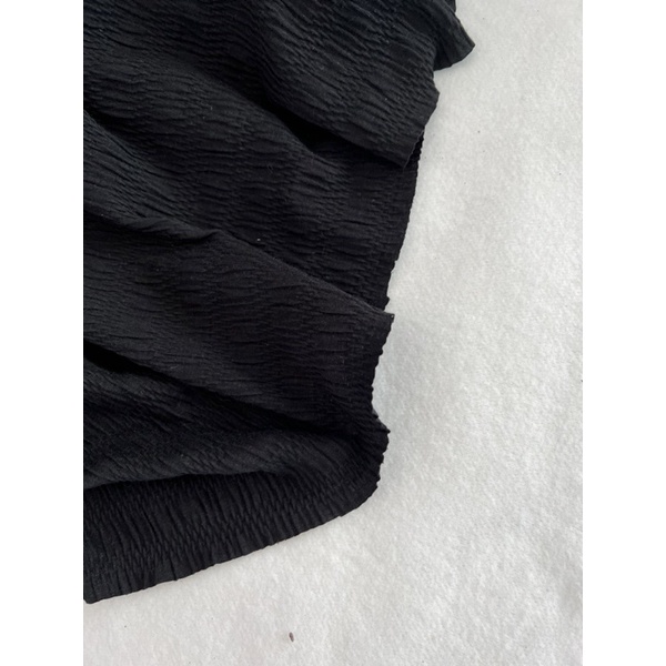 Vải thun cotton nhún tông trầm