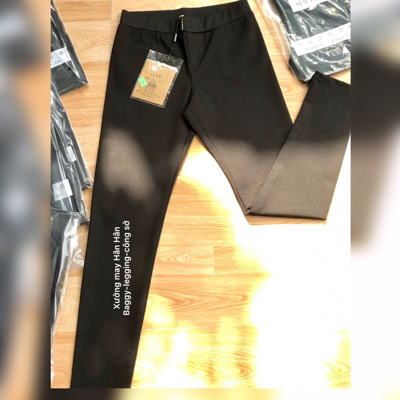 Quần legging nữ lưng cao co giãn | BigBuy360 - bigbuy360.vn
