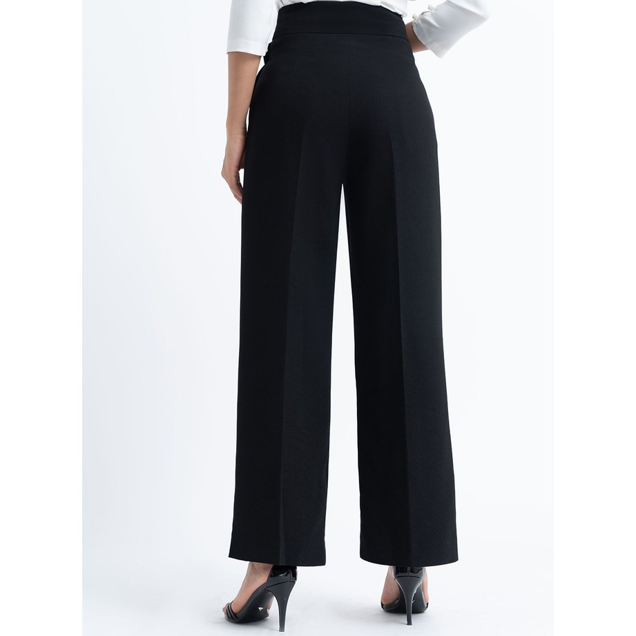 Quần dài suông cạp lệch QAA0957 20AGAIN | BigBuy360 - bigbuy360.vn